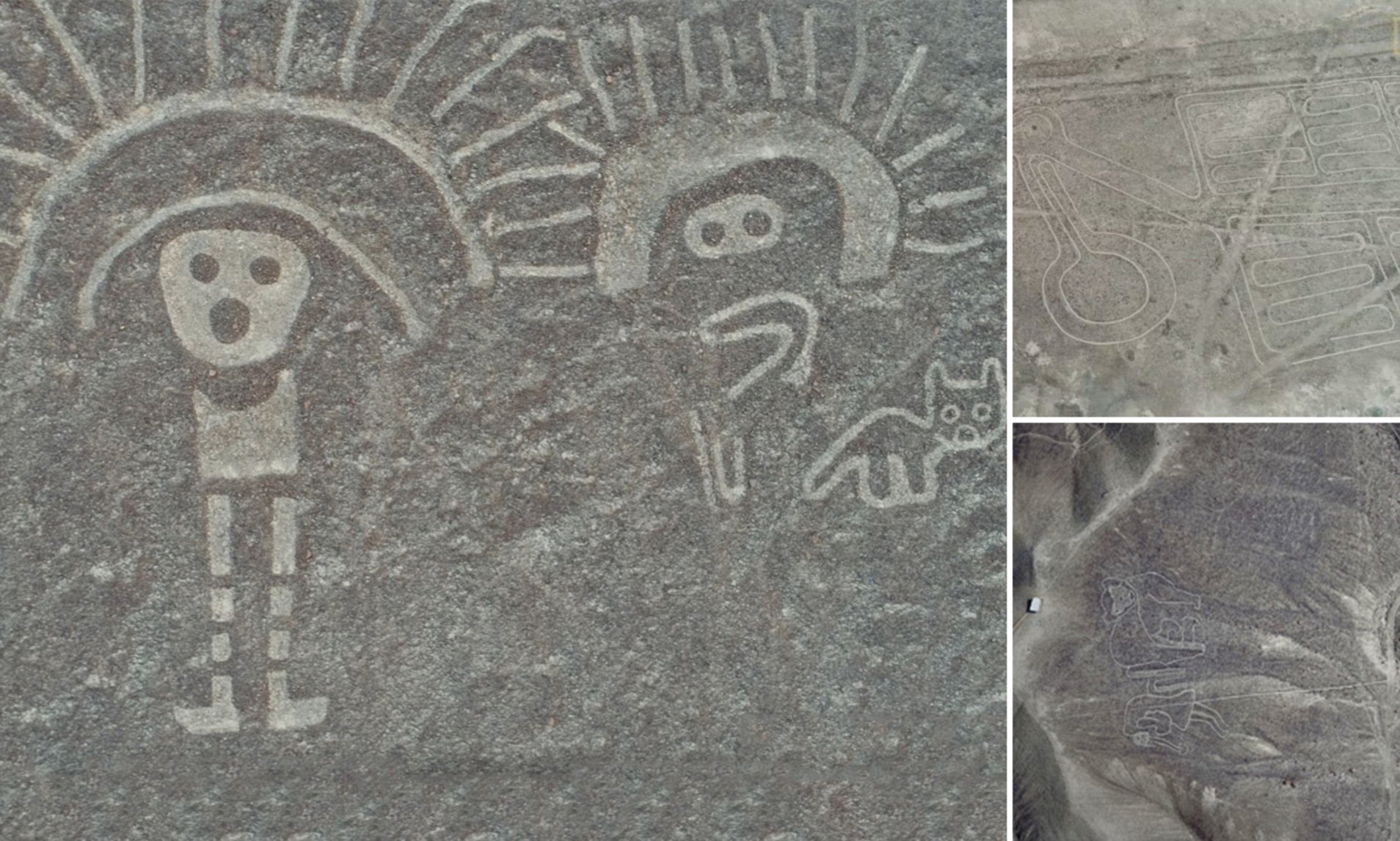 Líneas de Nazca recién descubiertas han estado escondidas en el desierto durante más de mil años