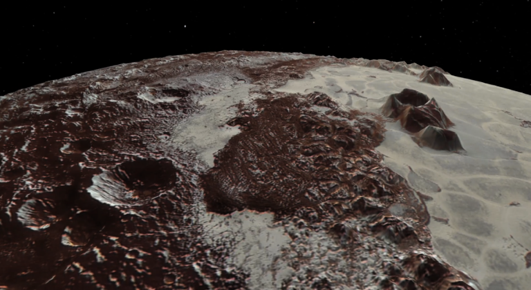 Nuevos mapas de Plutón y su luna Caronte, los más detallados hasta el momento