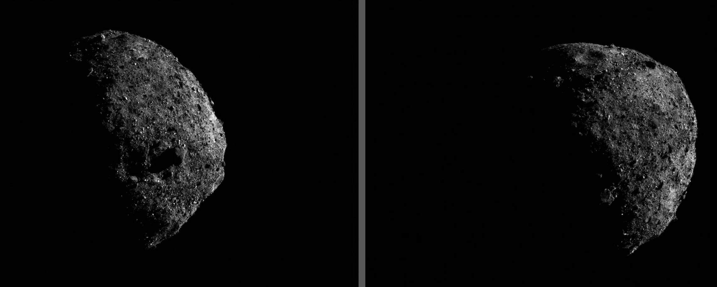 Sonda de la NASA toma las primeras fotografías del asteroide Bennu a menos de 2 km de distancia
