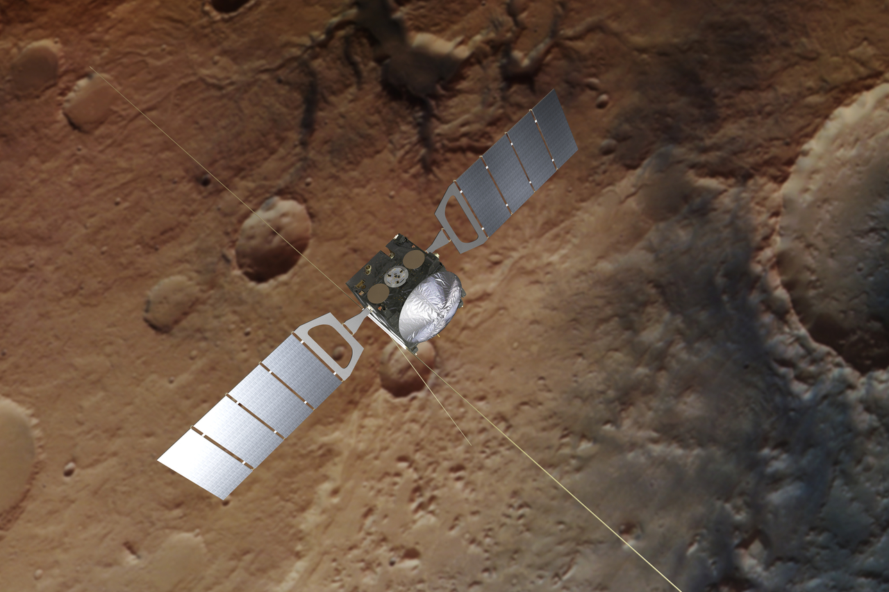 El Mars Express confirma la presencia de metano en Marte