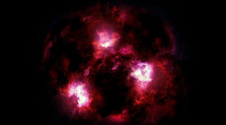 Legendaria galaxia ‘Yeti’ finalmente descubierta detrás de una sábana de polvo cósmico