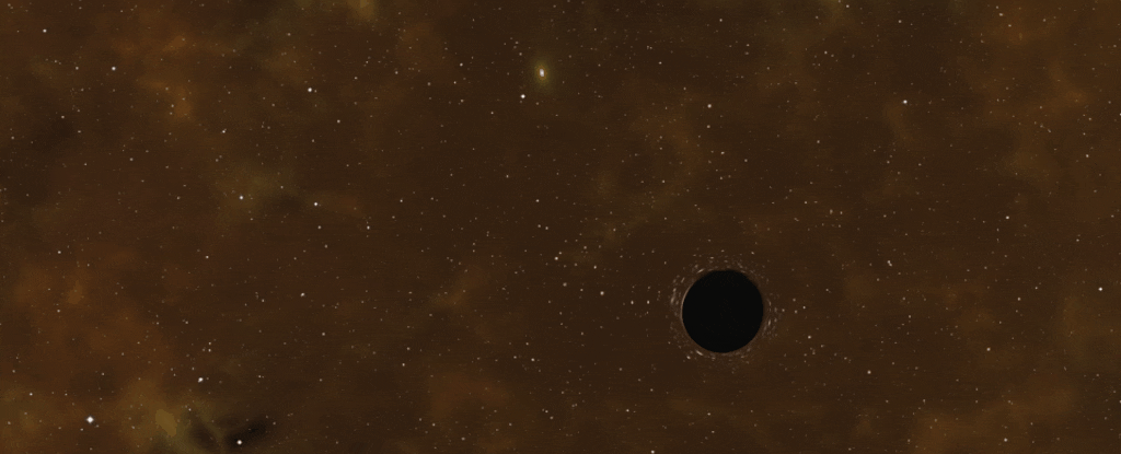 Astrónomos han encontrado una estrella que sobrevivió a un agujero negro