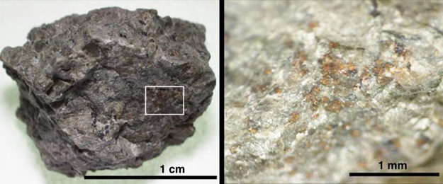 Descubiertas moléculas orgánicas que contienen nitrógeno en meteoritos marcianos