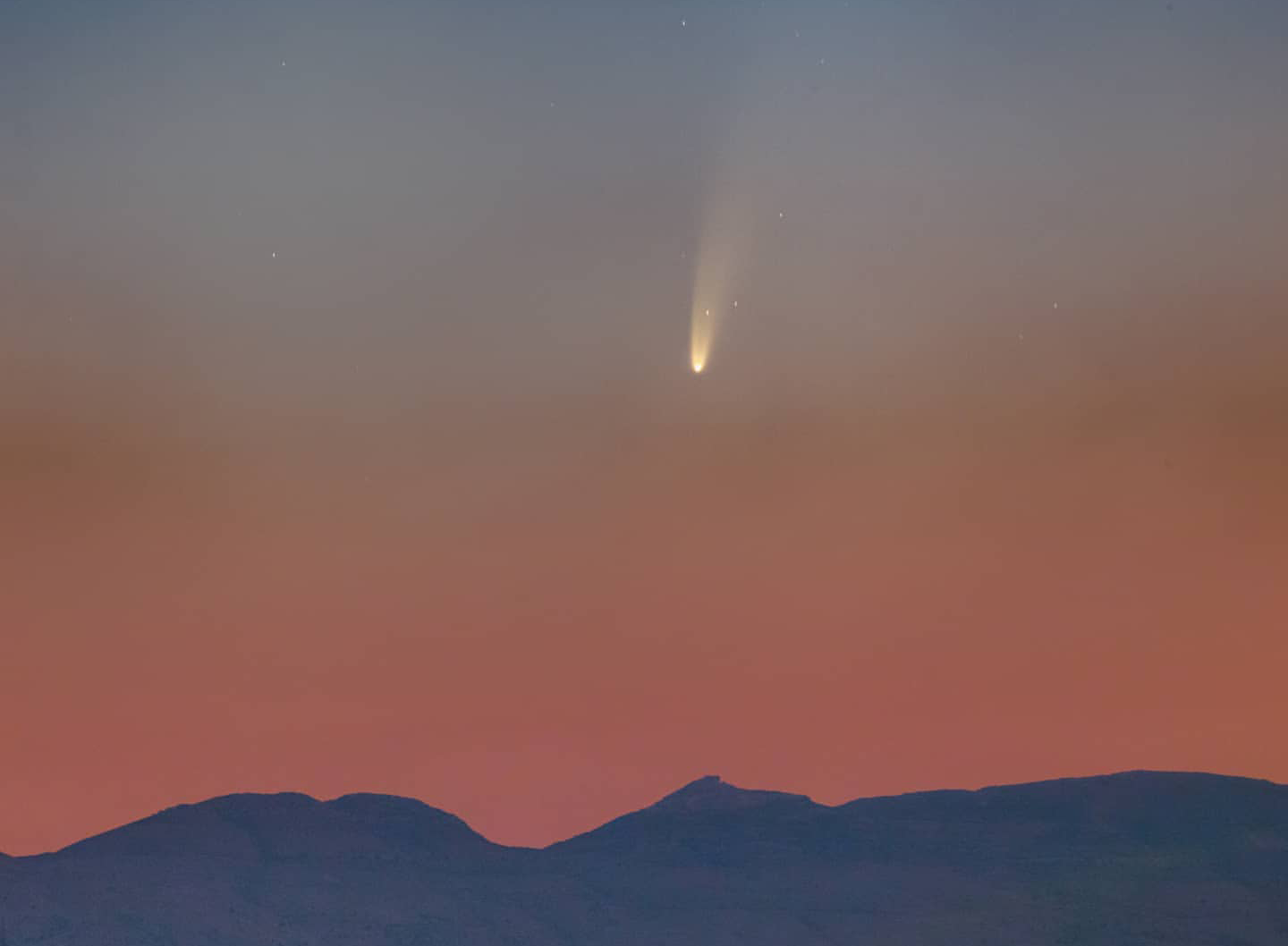 ¡Puedes ver este cometa justo ahora! No estará a la vista por otros 6.800 años
