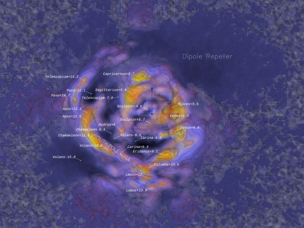 Astrónomos descubren una gigantesca «pared» intergaláctica cerca a la Vía Láctea