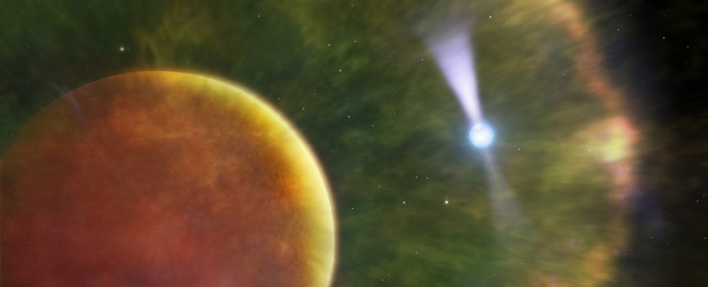 Una estrella “Viuda Negra” sería la fuente de los misteriosos pulsos de rayos gamma