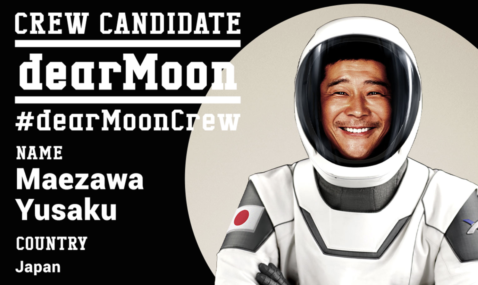 Multimillonario japonés busca ocho personas de todo el mundo para una misión civil con destino a la Luna