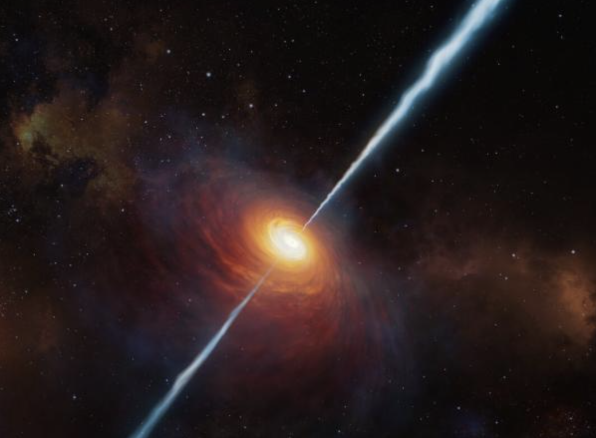 Astrónomos encuentran el cuásar «radio-ruidoso» más distante hasta la fecha