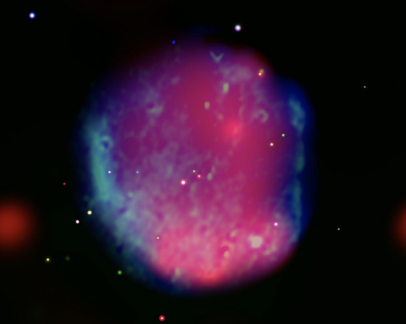 Encuentran un gigantesco remanente de supernova a 4.000 años luz