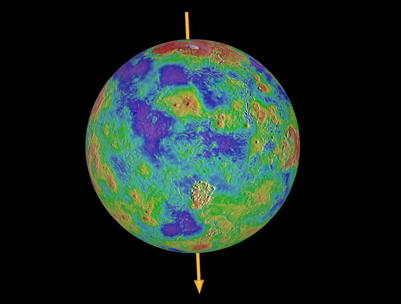 El núcleo planetario de Venus es casi del mismo tamaño del de la Tierra