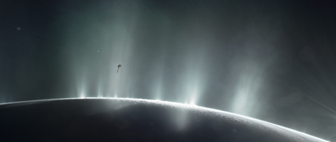 Encontrar vida en Encélado sería posible sin tener que aterrizar en la helada luna