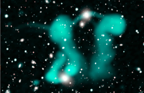 Astrónomos detectan “gasparines cósmicos” bailarines generados en el cielo profundo