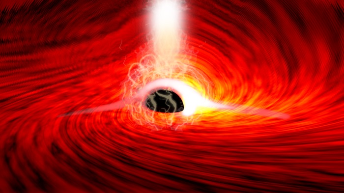 Por primera vez astrónomos detectan luz saliendo detrás de un agujero negro