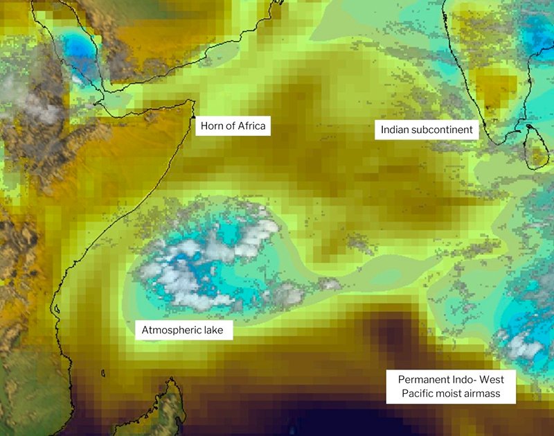Climatólogos descubren otro tipo de tormenta desconocida: los “lagos atmosféricos”