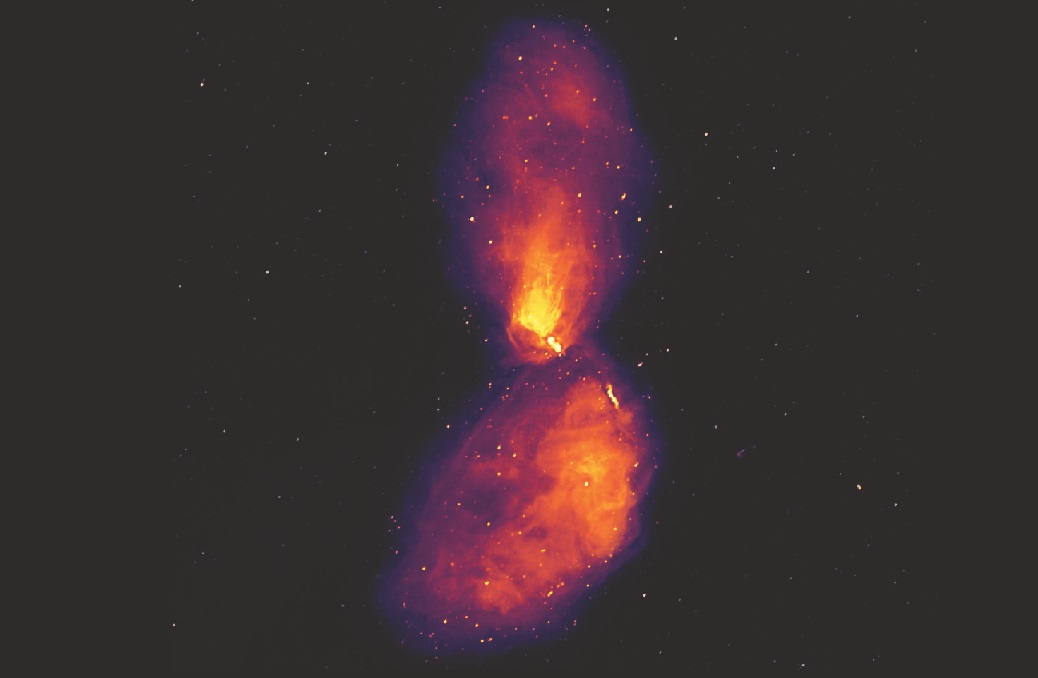 Astrónomos construyen un mapa de los chorros relativistas de la fascinante galaxia Centaurus A