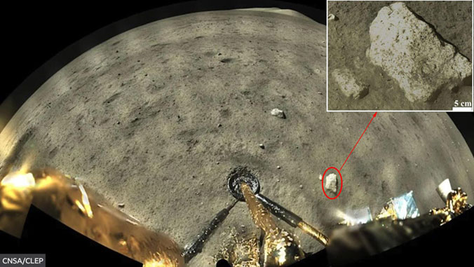 China afirma que su sonda lunar Chang’e 5 ha encontrado pruebas de agua en la Luna