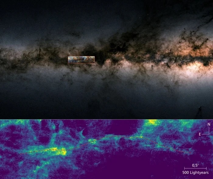 Astrónomos encuentran la estructura más grande de la Vía Láctea y su nombre está inspirado en un río de Colombia