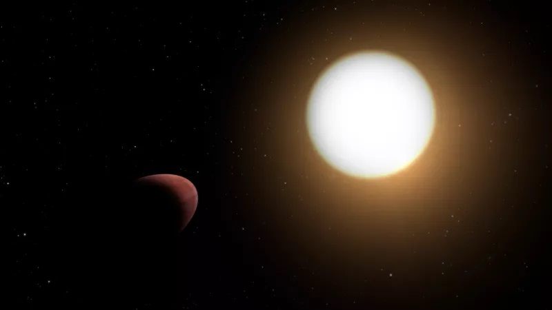 Astrónomos detectan un extraño exoplaneta con forma de pelota de fútbol americano 