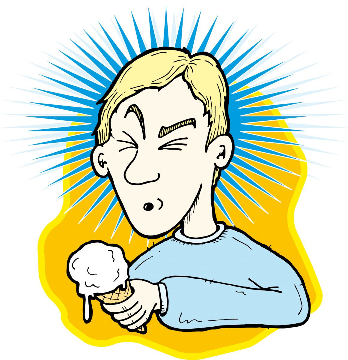 La ciencia detrás del dolor de cabeza cuando comes un helado