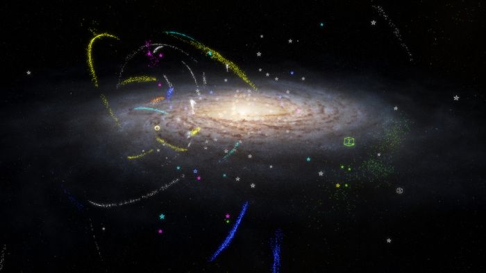 Nuevo mapa de la Vía Láctea muestra cómo se fue formando nuestra galaxia