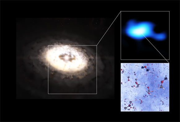 Astrónomos identifican la molécula más grande jamás encontrada en un disco de formación de planetas