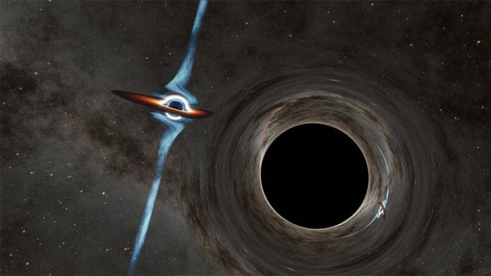 Dos agujeros negros supermasivos danzando cerca del centro de una galaxia terminarán fusionados [VIDEO]