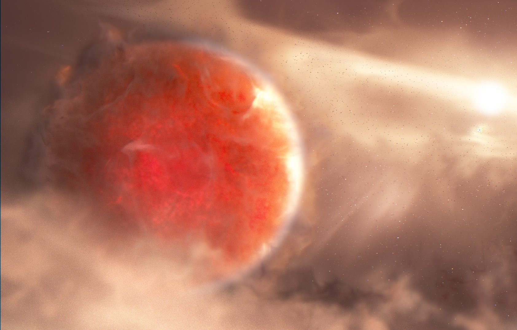 Este exoplaneta gigante se está formando de una manera muy extraña, dicen los astrónomos