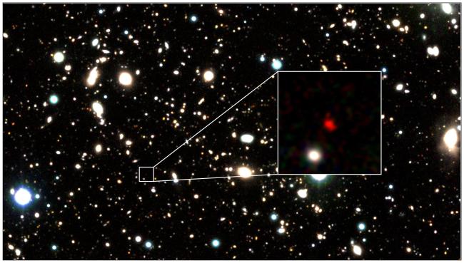 Astrónomos acaban de identificar la galaxia más distante jamás descubierta