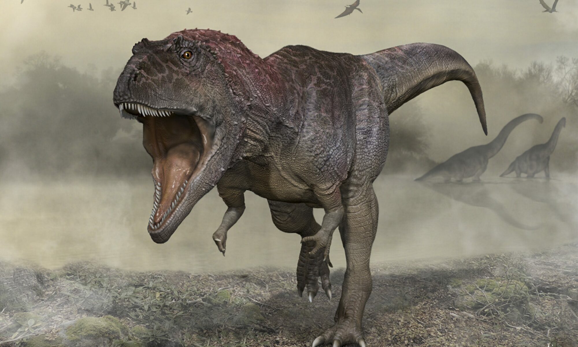 Descubierto nuevo dinosaurio gigante con brazos pequeños como el T. rex
