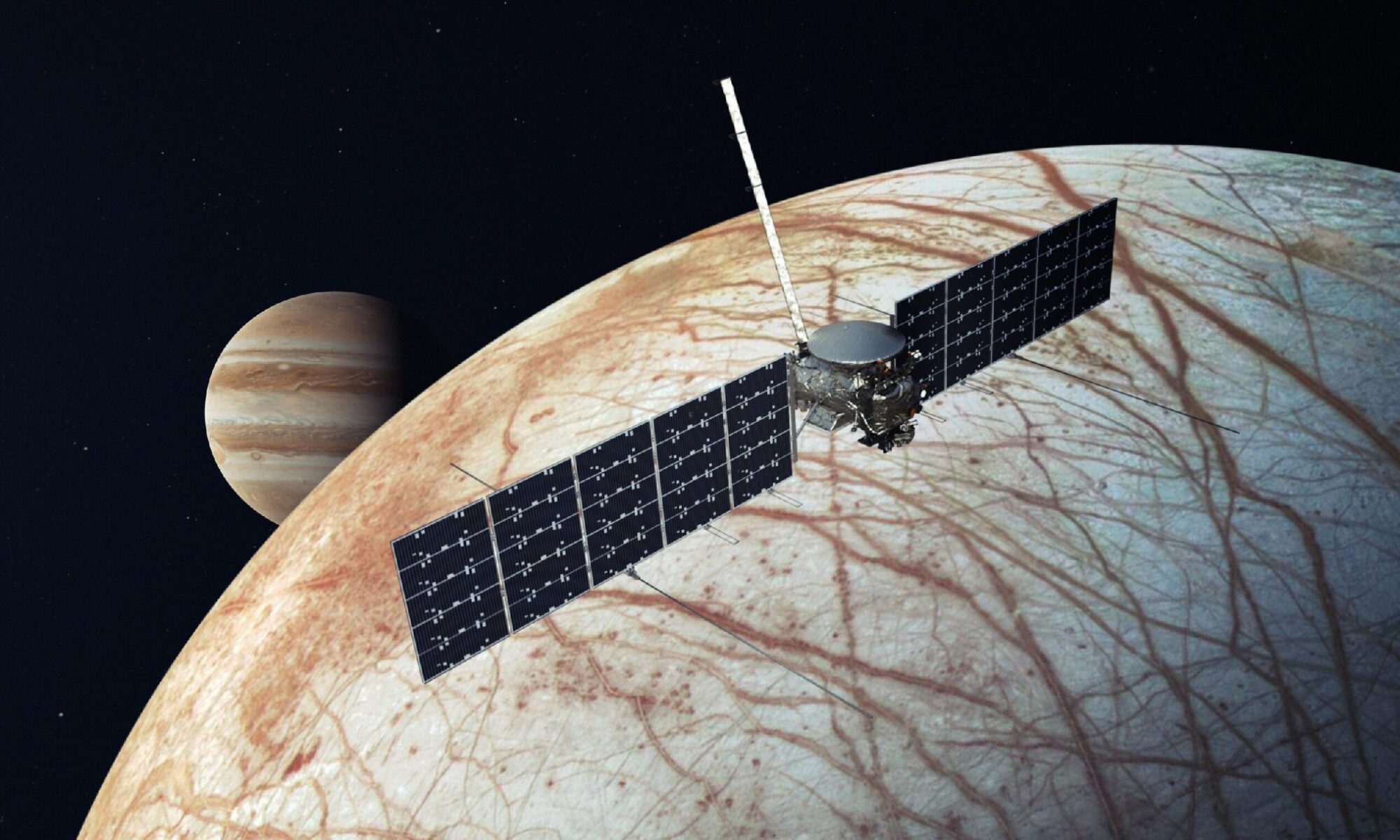 Júpiter: la nieve submarina en una de sus lunas probablemente “cae al revés”