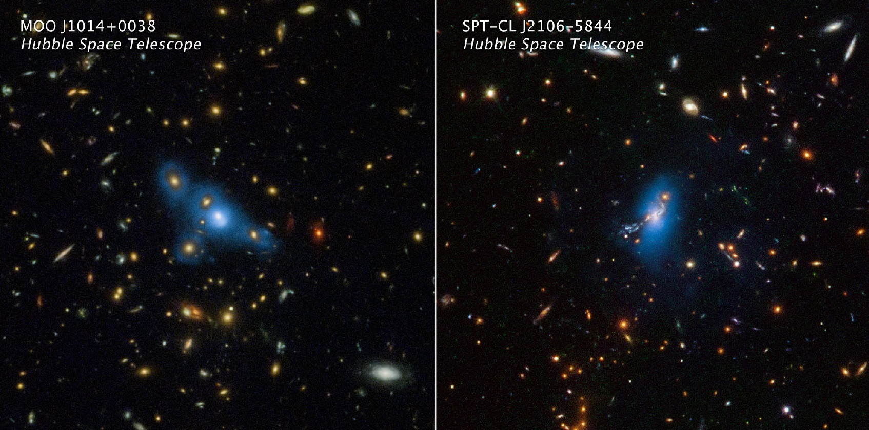 Hubble: La luz fantasma entre las galaxias se remonta al universo primitivo
