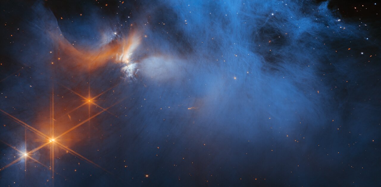 El telescopio James Webb ha encontrado los bloques elementales de la vida en el lugar más oscuro del universo