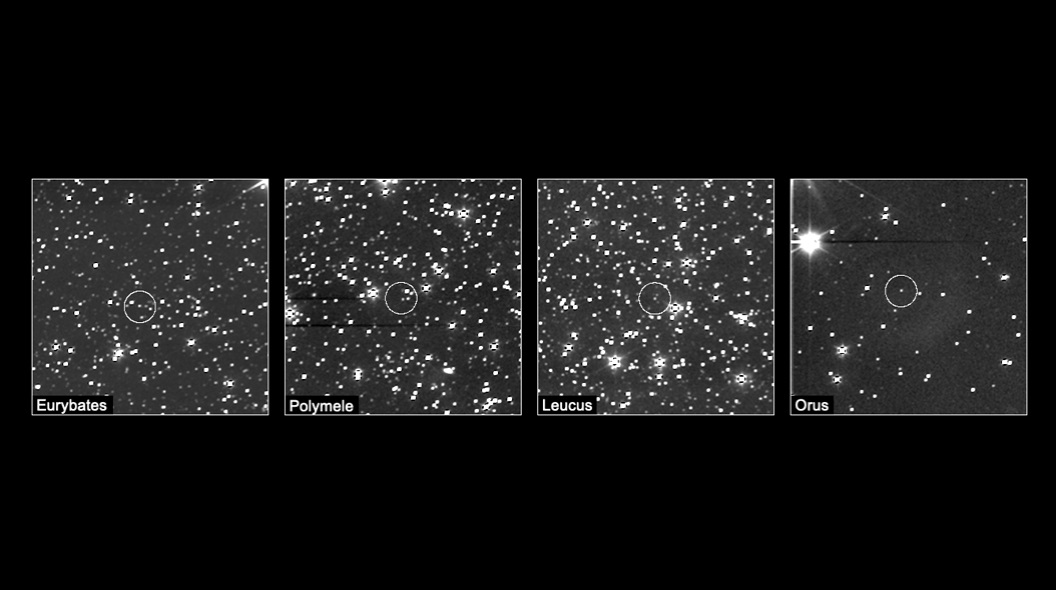 Sonda Lucy captura las primeras imágenes de asteroides troyanos de Júpiter