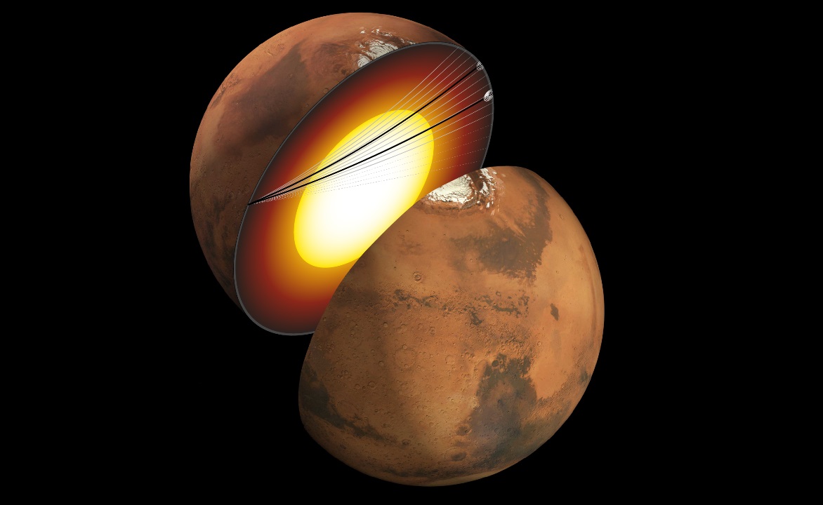 Planetólogos descubren por primera vez el contenido del núcleo de Marte