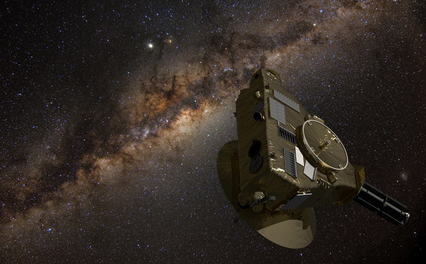 La sonda New Horizons observó la verdadera oscuridad del Universo