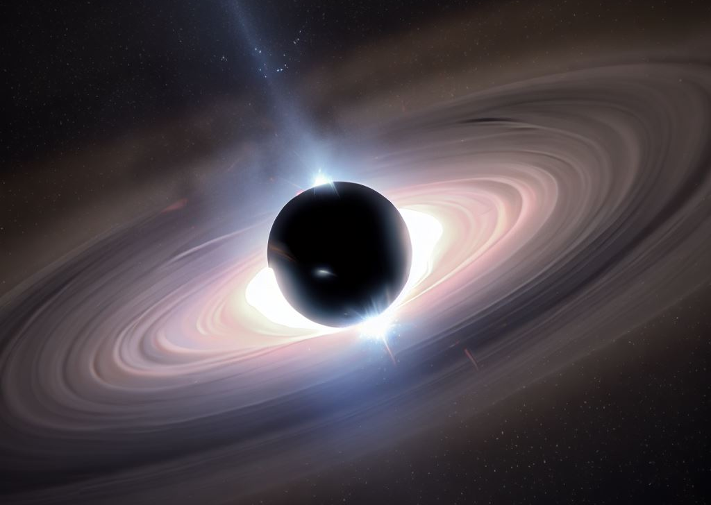 Astrónomos detectan que los agujeros negros «eructan» estrellas años después de haberlas absorbido