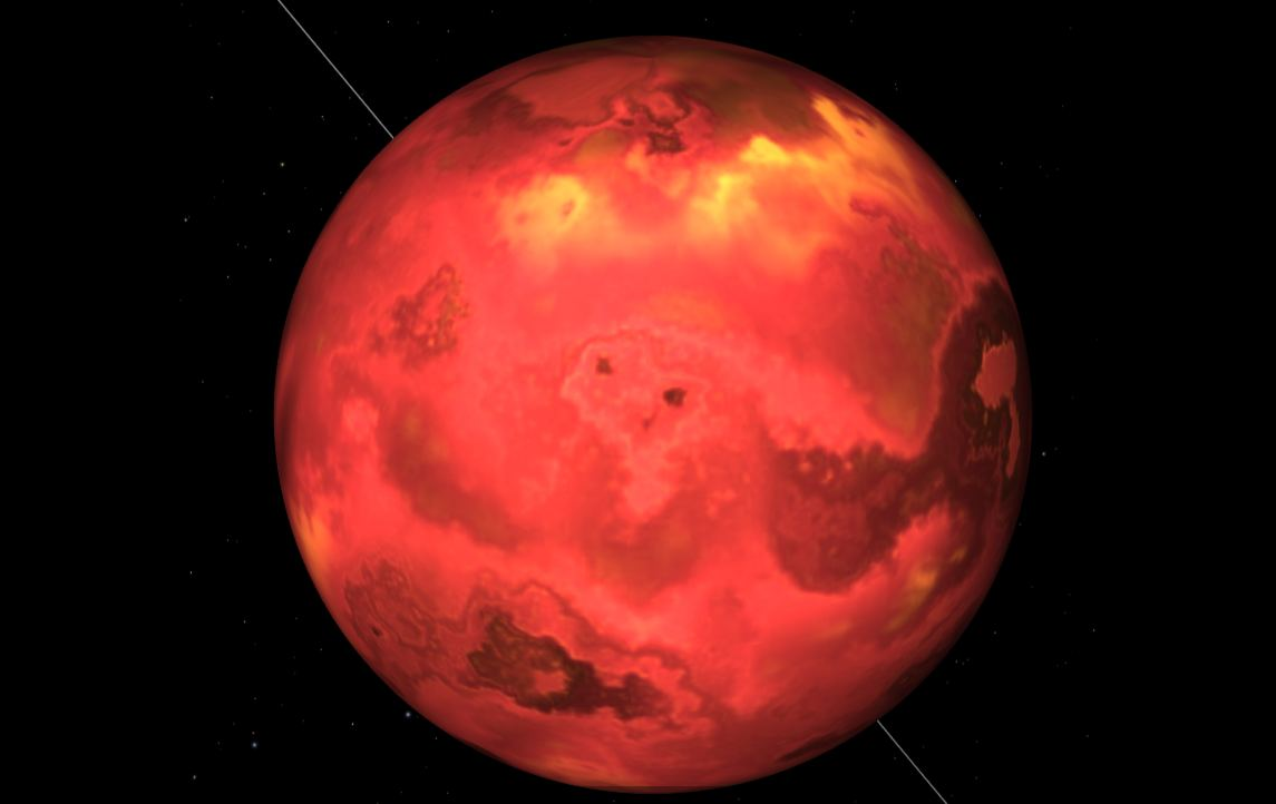Tahay, el misterioso exoplaneta que podría estar hecho de hierro puro