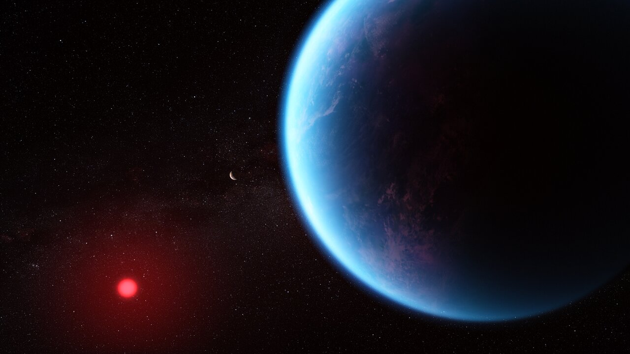 El telescopio James Webb detecta intrigantes señales de potencial vida en un exoplaneta oceánico