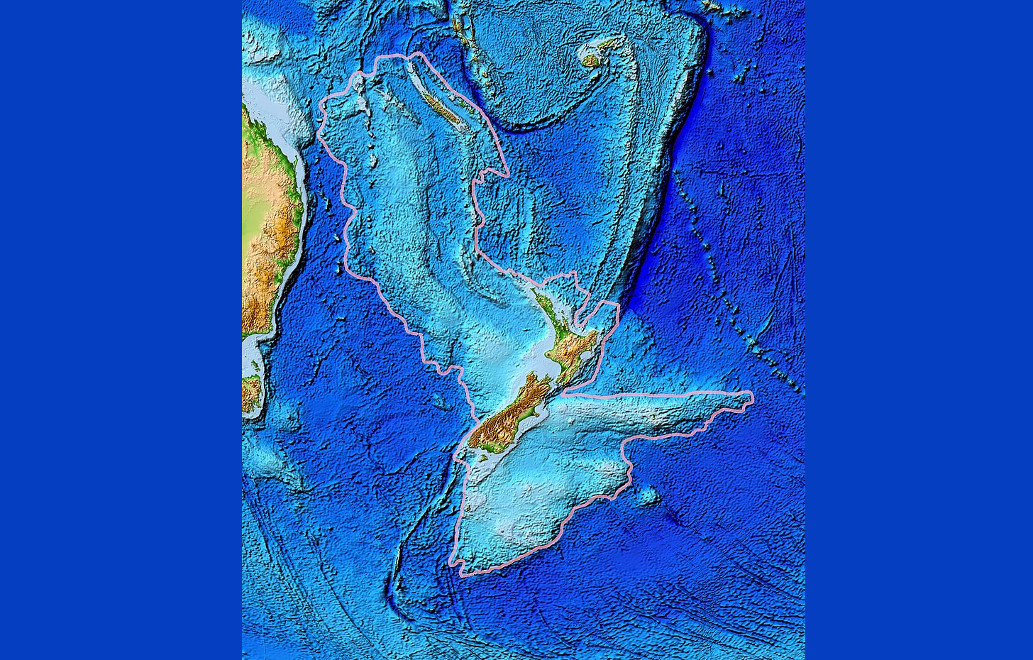 Geólogos descubren los posibles orígenes de Zealandia