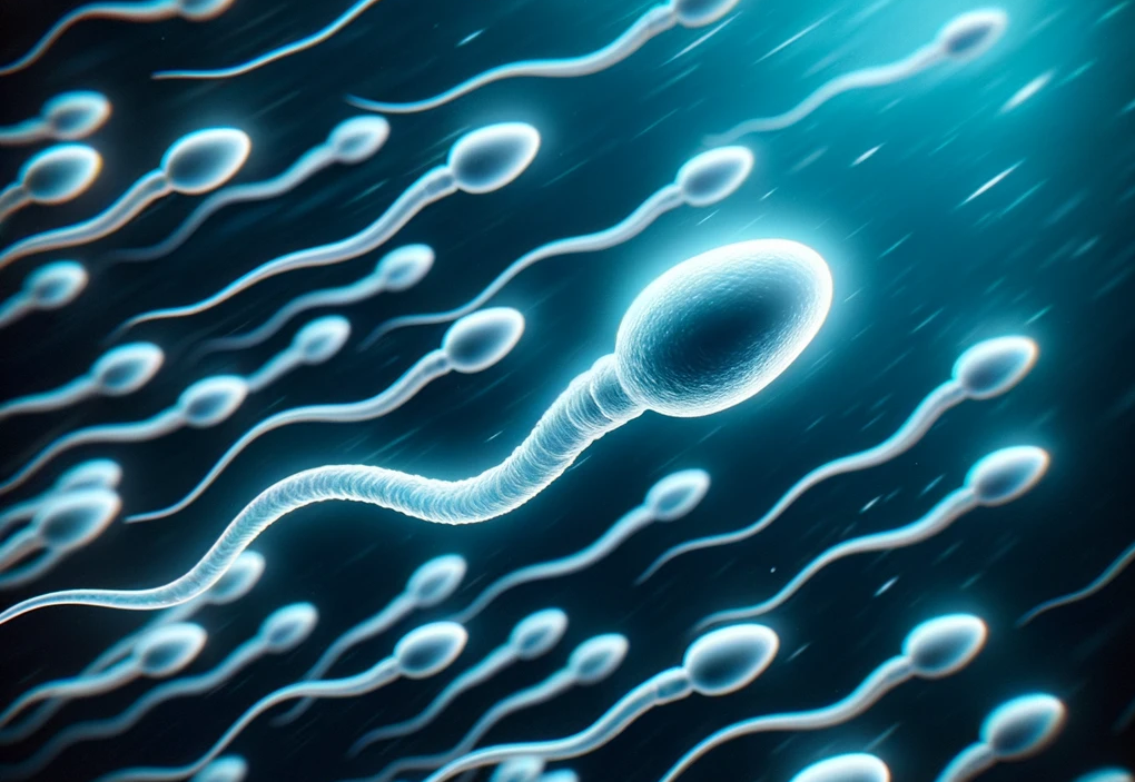 El esperma humano desafía una de las leyes de Newton, observan físicos