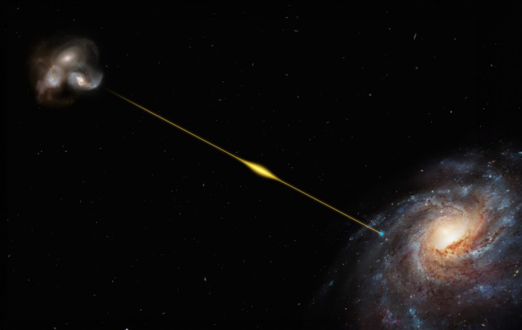 Astrónomos detectan la señal de radio más lejana hasta la fecha
