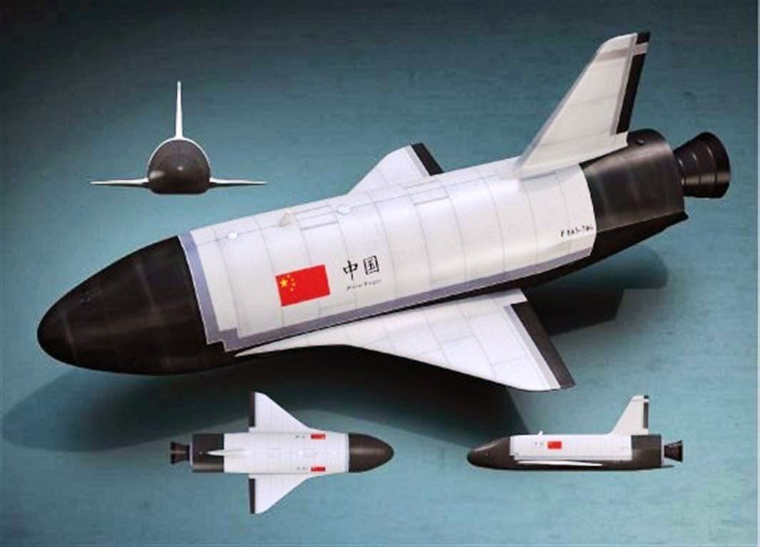 Shenlong, el misterioso avión espacial chino desplegó pequeños objetos